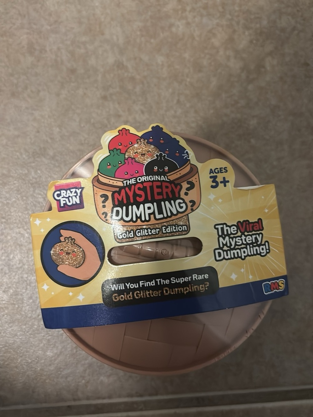 RMS Gold Glitter Dumpling